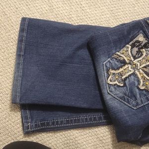 Miss Me Relaxed fit boot cut jeans